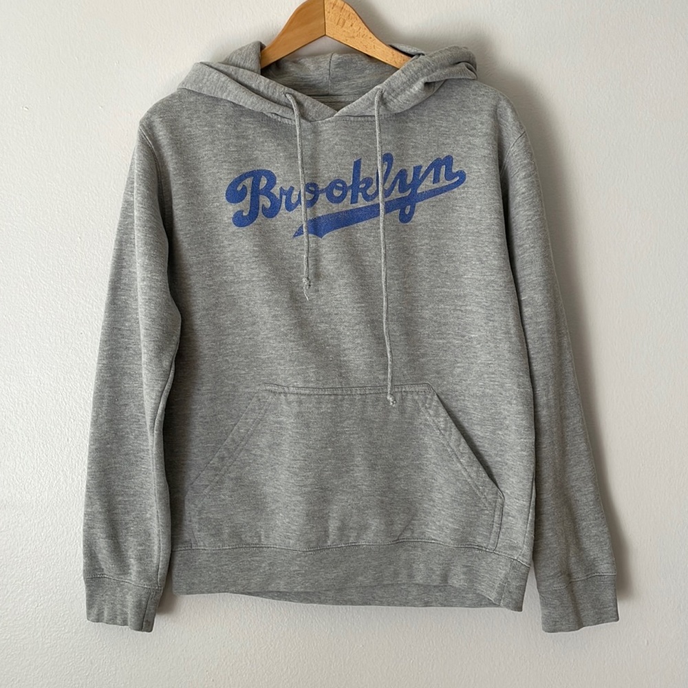 Teepublic Grey Maul Hoodie with “Brooklyn” Graphic
